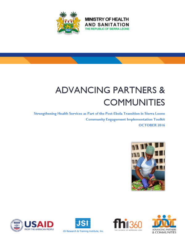 Chw Guide Program HRH2030 Program | USAID Flagship CHW Resource Package